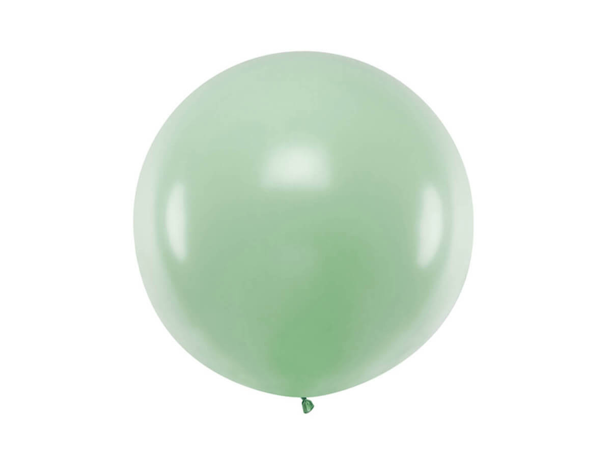 Balon Olbrzym Cm Rednicy Pastelowy Pistacjowy Balony Balony