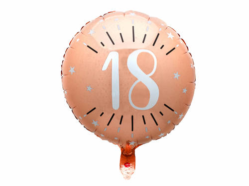 18th Birthday Balloon - 45 cm - 1 pc