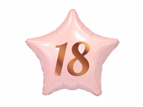 18th Birthday Balloon - 48 cm - 1 pc