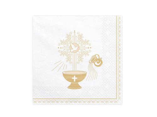 20 napkins Holy Baptism