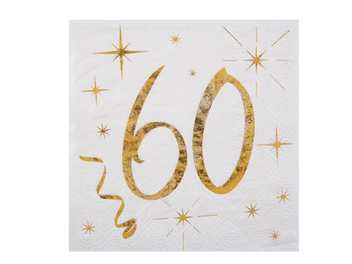 30 years white ages napkin