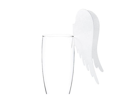 Angel's Wings Glass decorations - 10 pcs