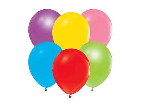 Assorted pastel balloons - 12'' - 10 pcs.