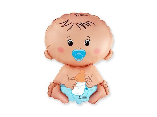 Baby Boy Mini Shape Balloon - 33 x 23 cm - 1 pc