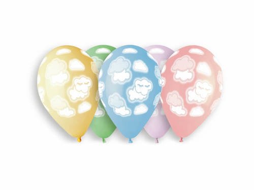 Baby Shower Latex Balloons - 33 cm - 5 pcs