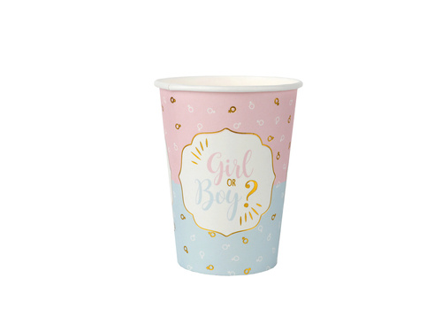 Baby Shower Paper Cups - 270 ml - 10 pcs