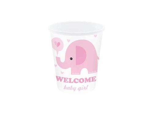 Baby Shower Paper Cups - 6 pcs