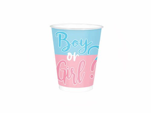 Baby Shower Paper Cups - 8 pcs