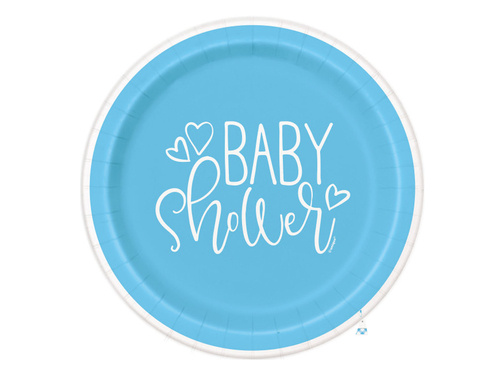 Baby Shower paper plates - 18 cm - 8 pcs