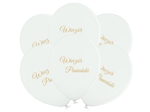 Bacherolette party "wieczór panieński" balloons - 12" - 50 pcs