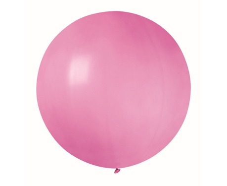 Balloon 0,85 meter, pastel mexican round, pink, 1 pc