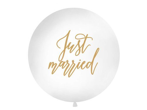 Balloon Just married