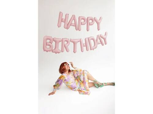 Balloon banner kit Happy Birthday