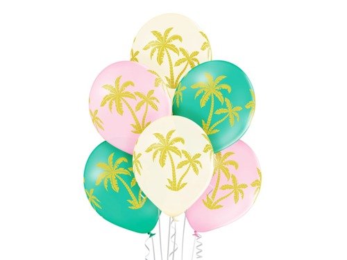 Balloons Palmtree - 12" - 6 pcs