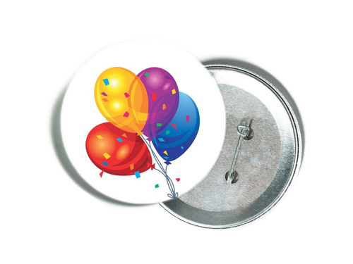 Balloons pin - 1 pc.