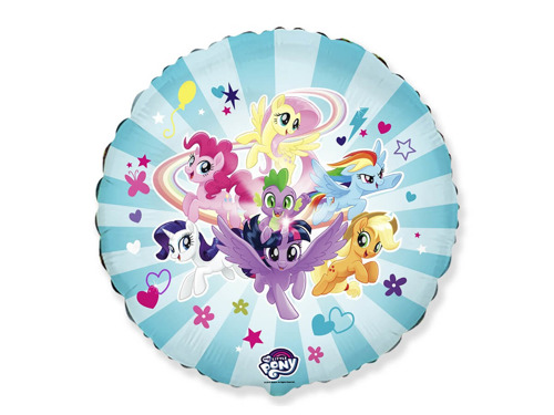 Balon foliowy My little Pony Drużyna 47 cm - 1 szt