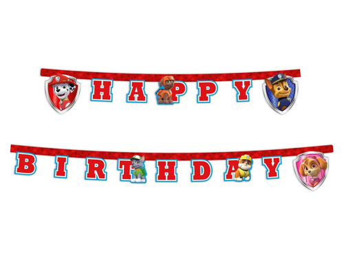 Banner Paw Patrol - 200 cm - 1 pc