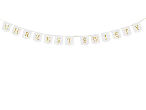 Baptism flag banner - 2 m - 1 pc