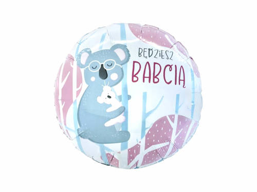 Będziesz Babcią Foil Balloon - 46 cm - 1 pc