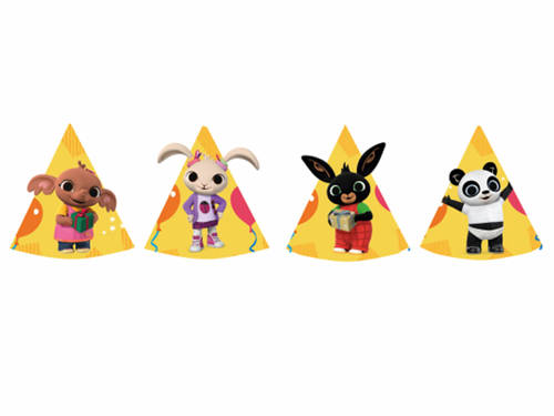 Bing Party Hats 8 pcs