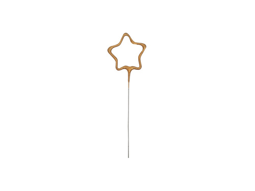 Birthday Gold Glitz Star Sparkler - 18 cm - 1 pc