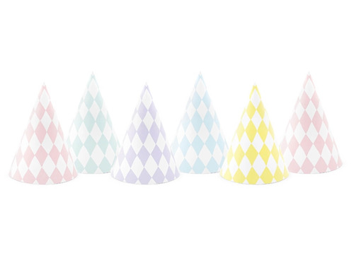 Birthday Hats - 6 pcs