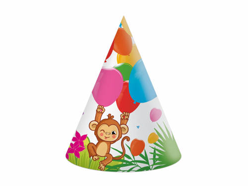 Birthday Hats - 6 pcs