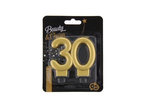 Birthday candle 30 - 1 pc