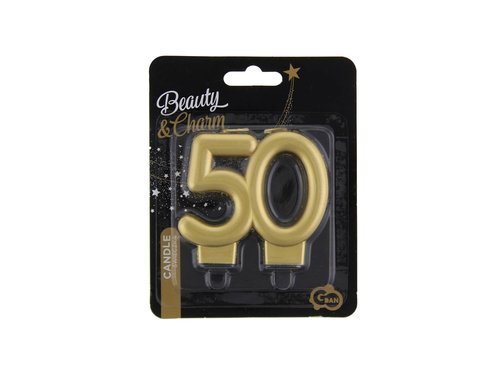 Birthday candle 50 - 1 pc