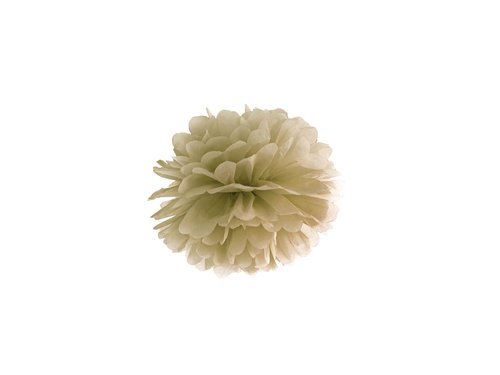 Blotting paper Pompom, gold - 25 cm - 1 pc