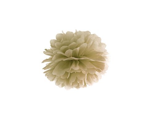 Blotting paper Pompom, gold - 35 cm - 1 pc