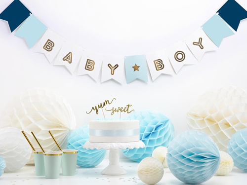 Blue Baby Boy banner - 160 cm - 1 pcs.