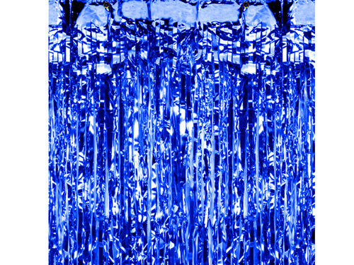 Blue curtain - 100 x 200 cm