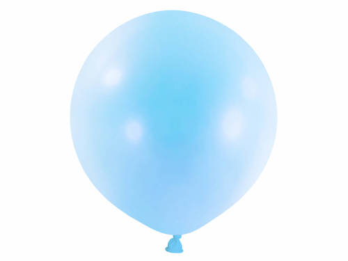 Blue pastel balloons - 24'' - 4 pcs.