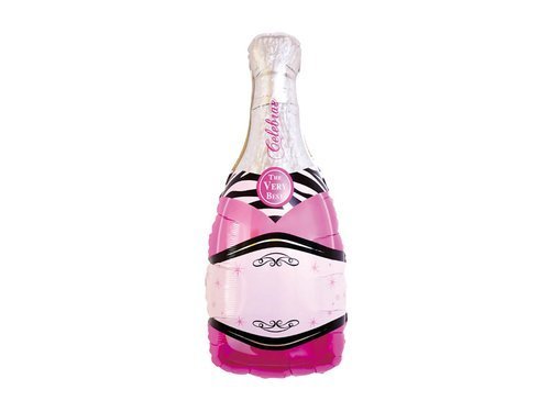 Bottle od champagne Foil Balloon - 100 cm