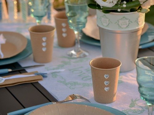 Brown Paper Cups - 10 pcs