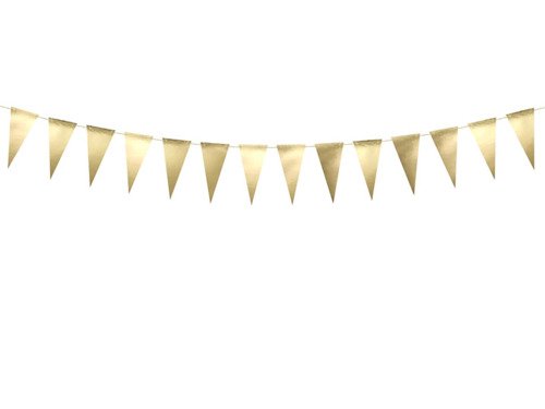 Bunting, gold - 2.15 m - 1 pc