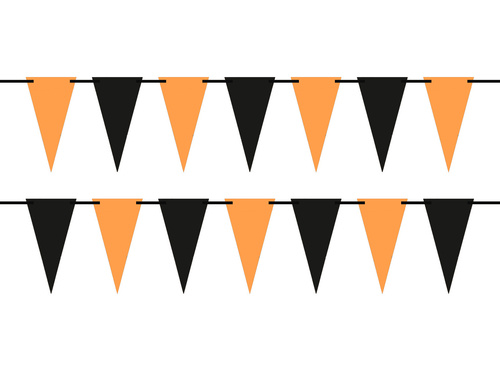 Bunting, gold and orange - 5 m - 1 pc