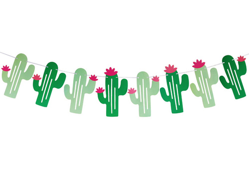 Cactus garland