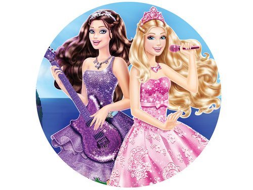 Cake Topper Barbie - 20 cm - 1 pc.