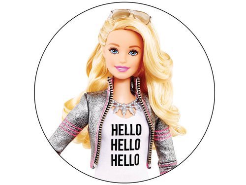 Cake Topper Barbie - 20 cm - 1 pc.