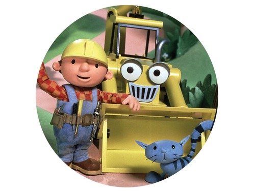 Cake Topper Bob The Builder - 20 cm - 1 pc.