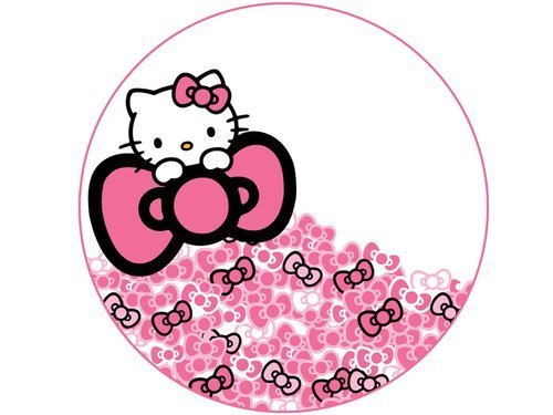 Cake Topper Hello Kitty - 20 cm - 1 pc.