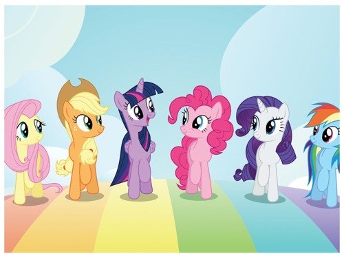 Cake Topper My Little Pony - A4 - 1 pc.