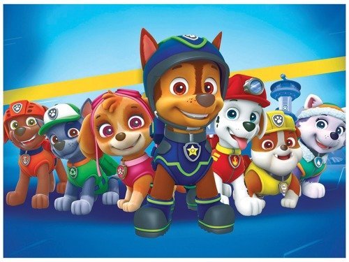 Cake Topper Paw Patrol - A4 - 1 pc.