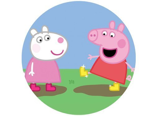 Cake Topper Peppa Pig - 20 cm - 1 pc.