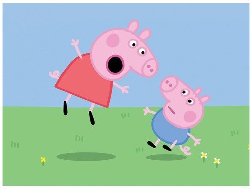 Cake Topper Peppa Pig - A4 - 1 pc.