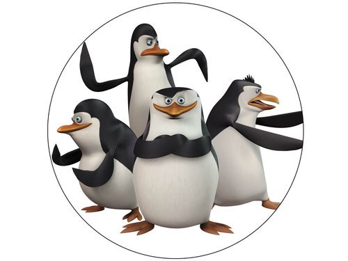 Cake Topper The Penguins of Madagascar - 20 cm - 1 pc.