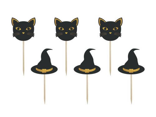 Cake toppers - 6 pcs