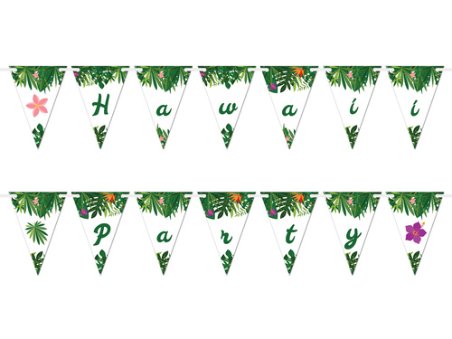 Camouflage flag banner - 500 cm - 12 pcs